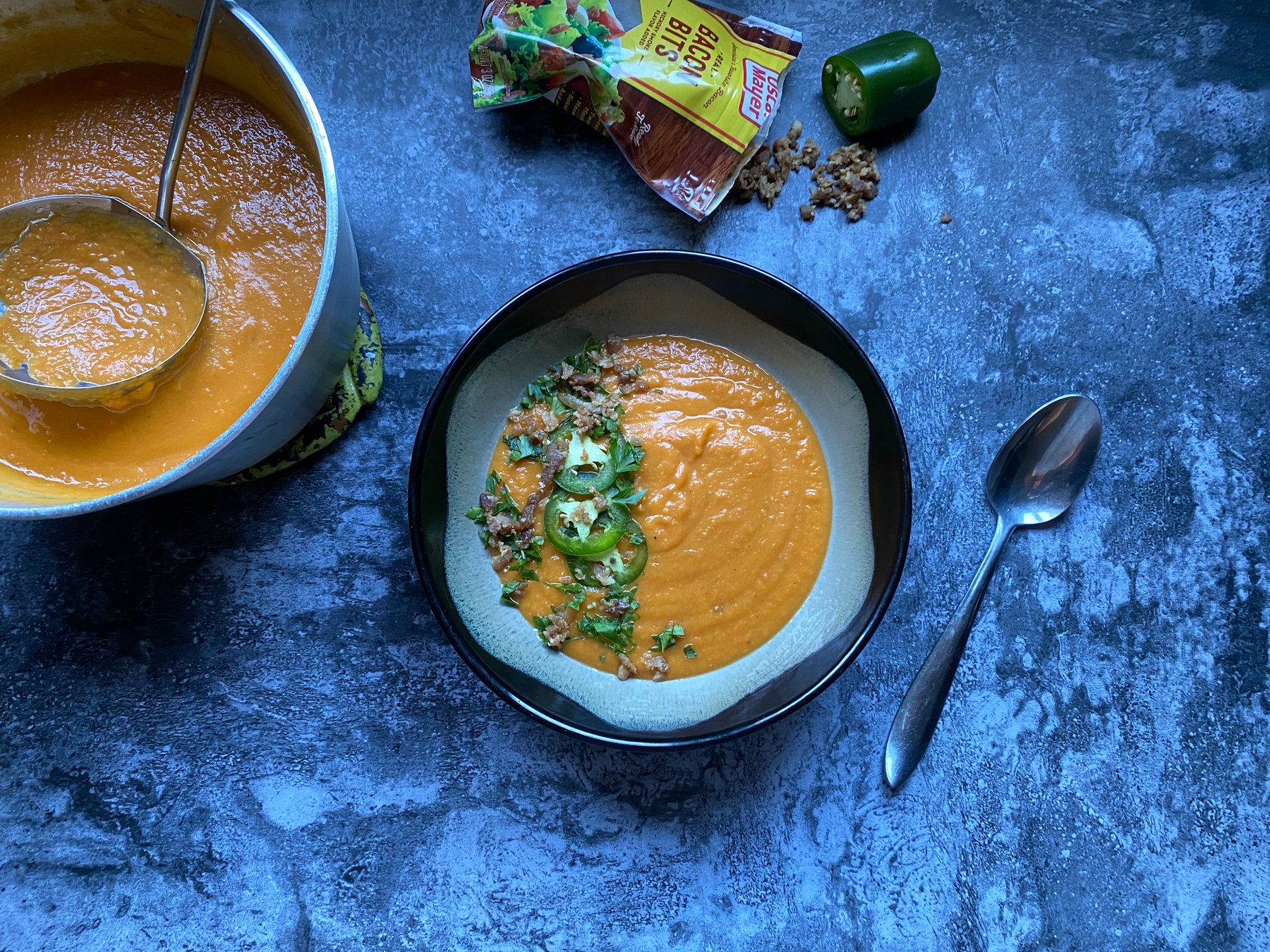Fall with Sweet Potato Bisque